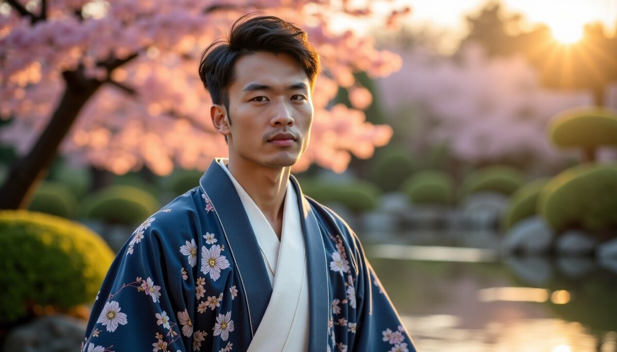 Kimono japonais en coton pour homme : alliez confort et respirabilité au quotidien