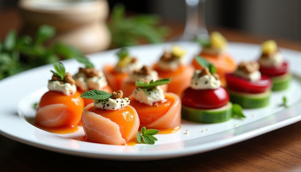 Entrées froides élégantes : des recettes raffinées pour impressionner vos invités